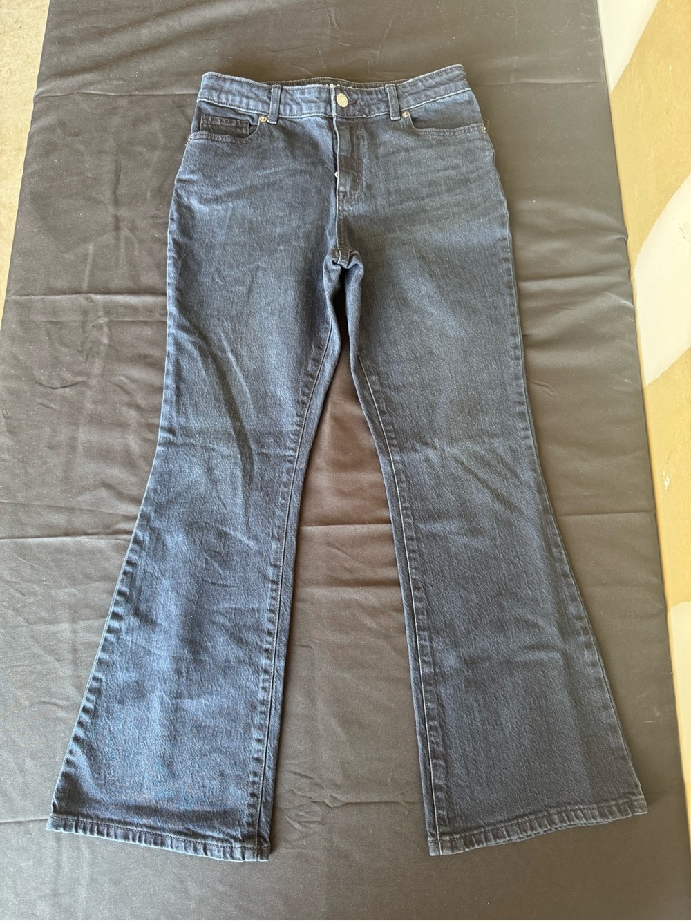 Cat & Jack Girls Size 14 High Rise Dark Wash Flare Stretch Jeans NWOT